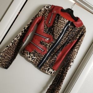 Toxic Vision Jackets & Coats - Rare Toxic Vision Motorhead Leopard Jacket Retro Toxic Vision Jackets & Coats - Rare Toxic Vision Motorhead Leopard Jacket Retro